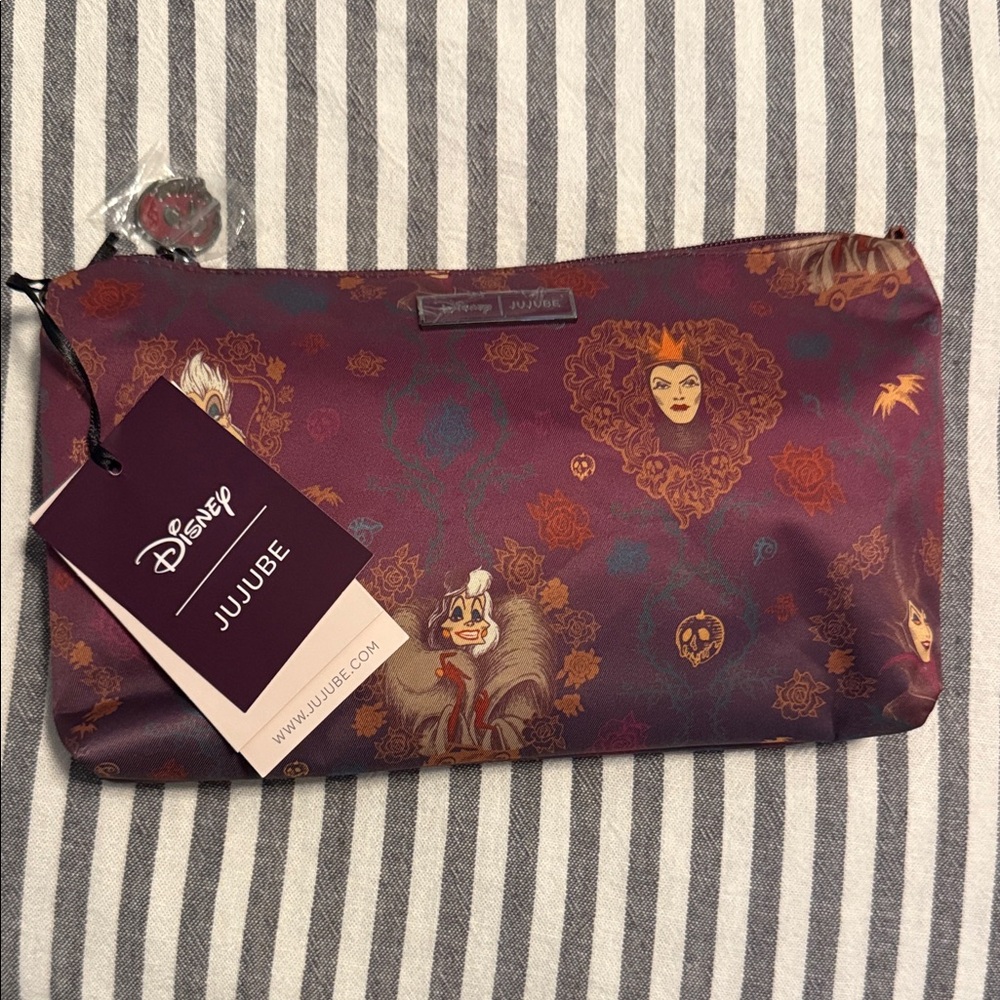 Ju-Ju-Be Disney Villains Cosmetic Bag in Purple